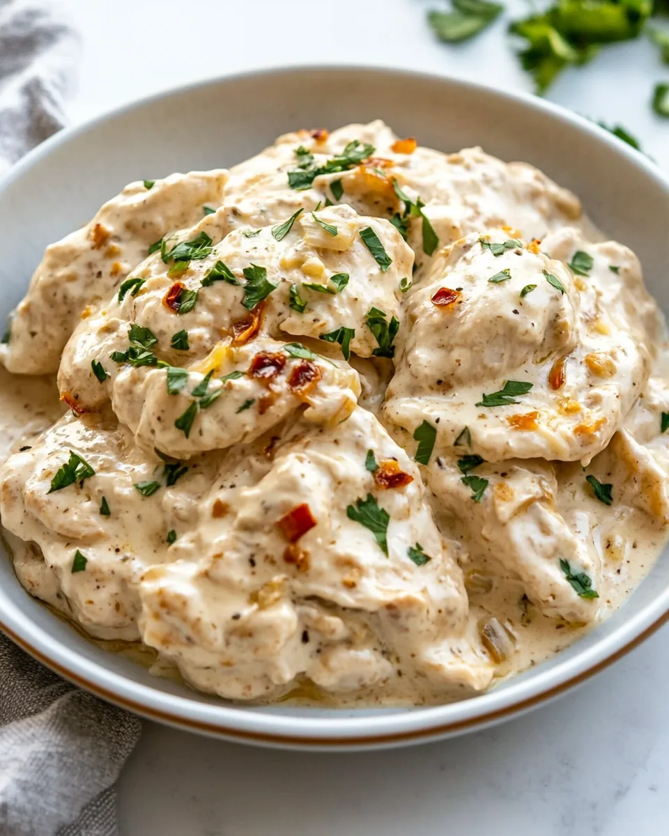 Italian Cream Cheese Chicken