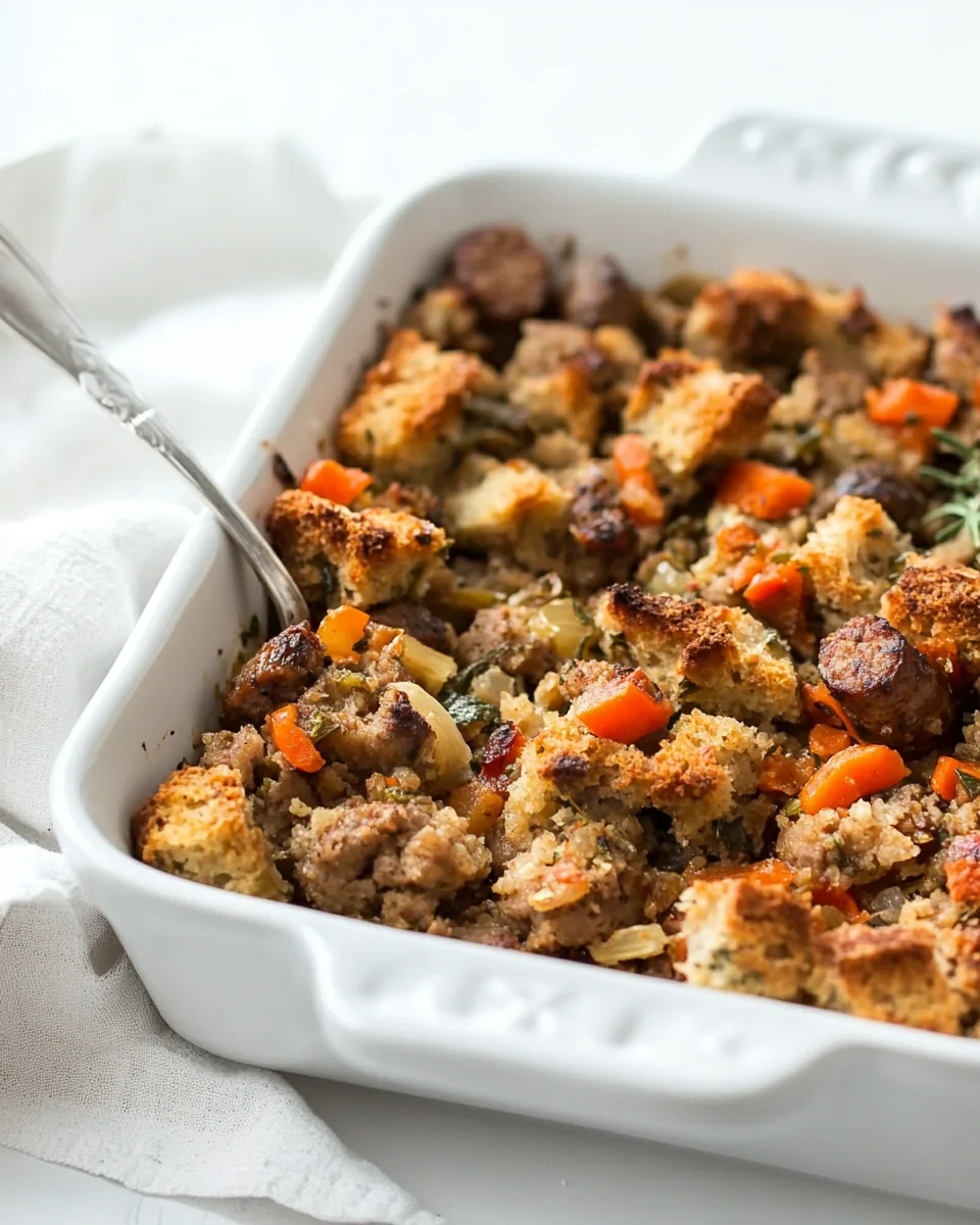 Italian Sausage Caramelized Fennel Stuffing