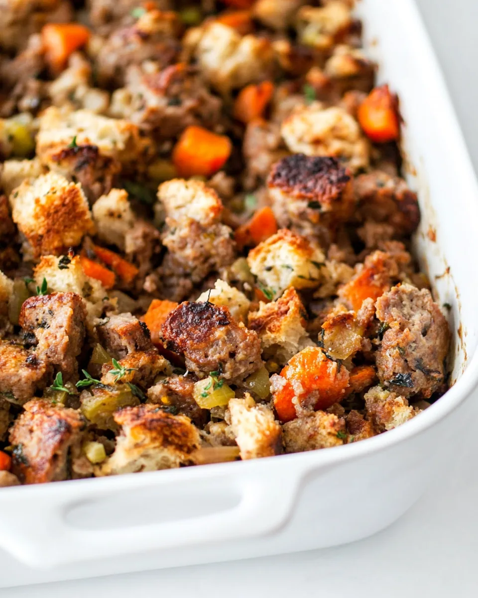 Italian Sausage Caramelized Fennel Stuffing