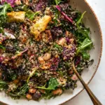 Kale Arugula Butter Bean Salad with Mustard Tahini Garlicky Bread Crumbs