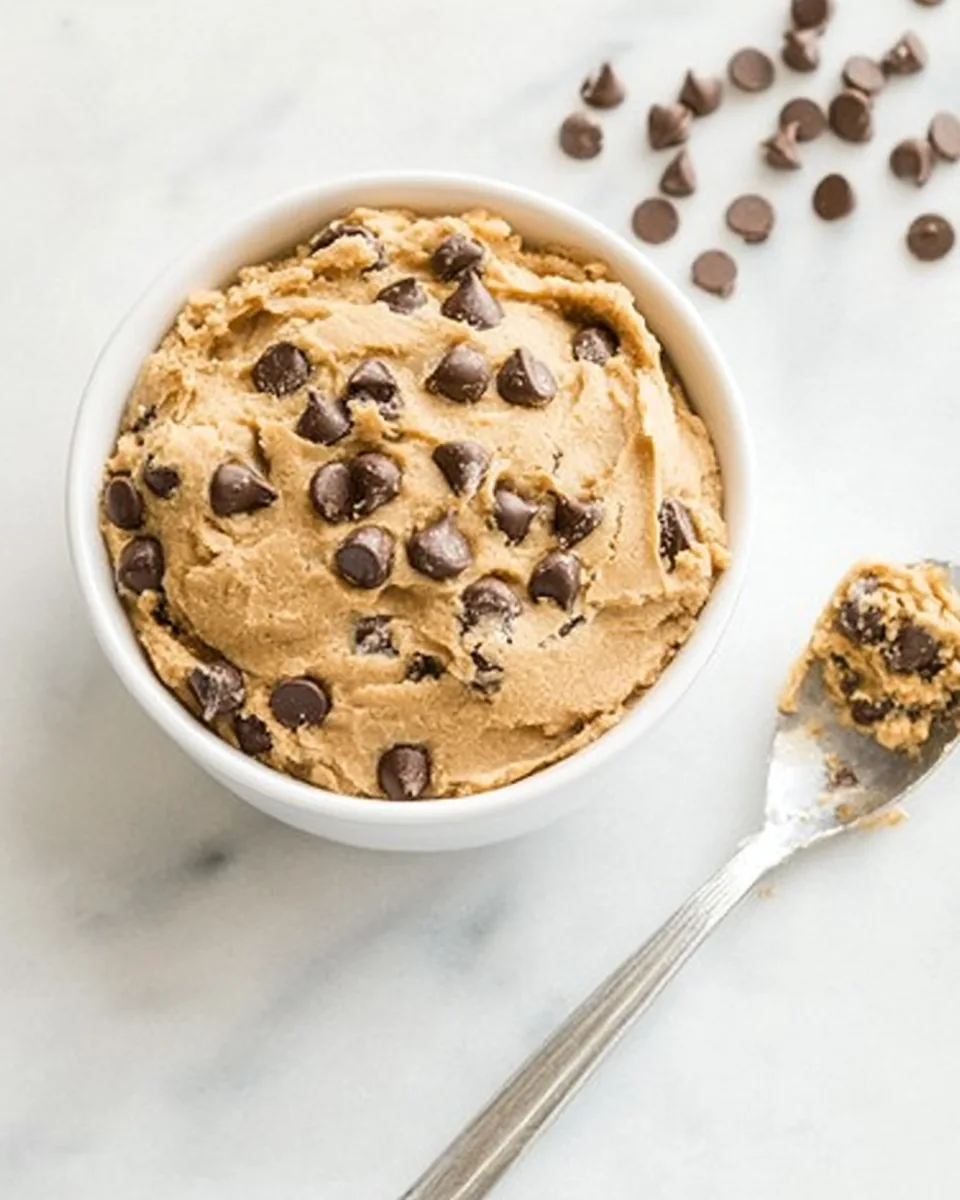 Keto Peanut Butter Edible Cookie Dough