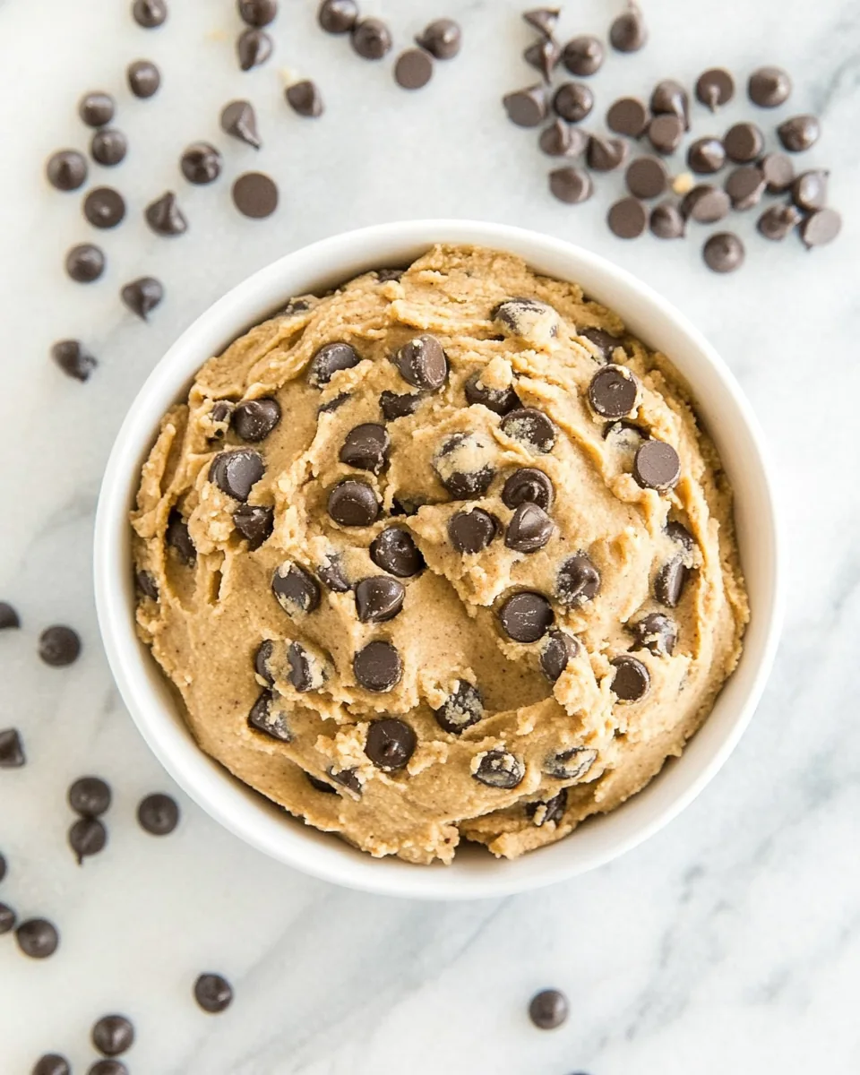 Keto Peanut Butter Edible Cookie Dough