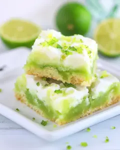 Key Lime Gooey Bars
