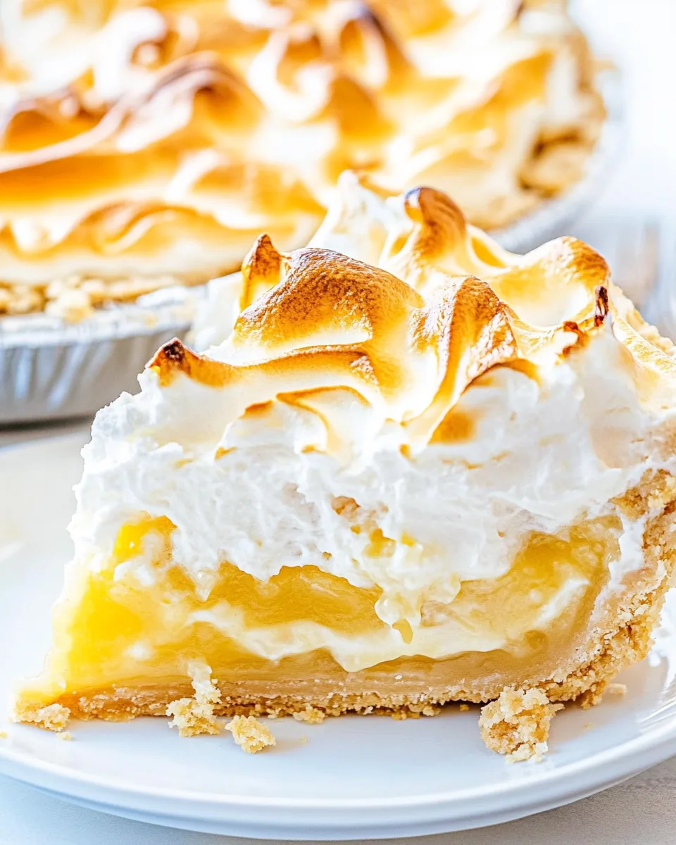 Key Lime Meringue Pie