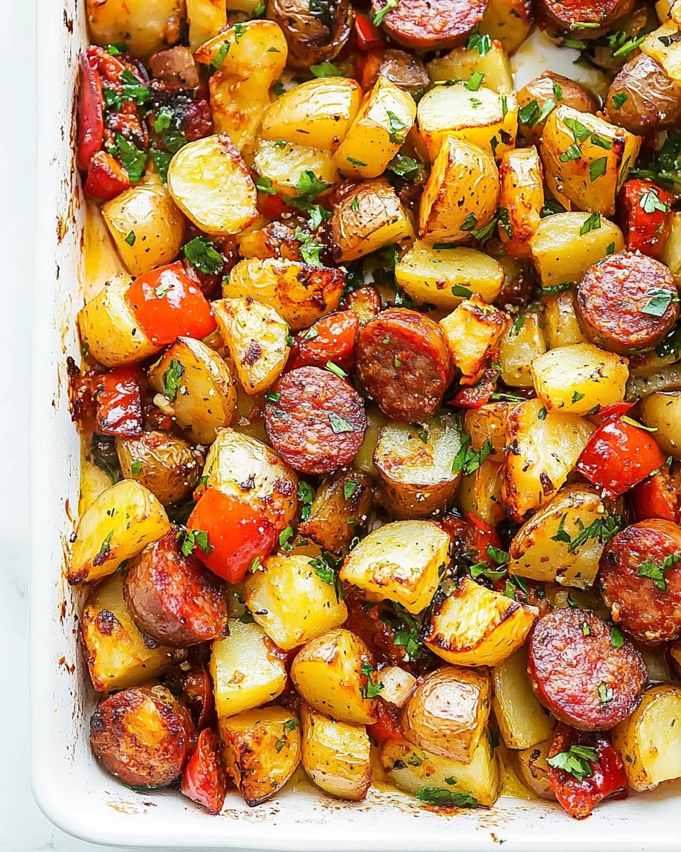 Kielbasa and Potatoes