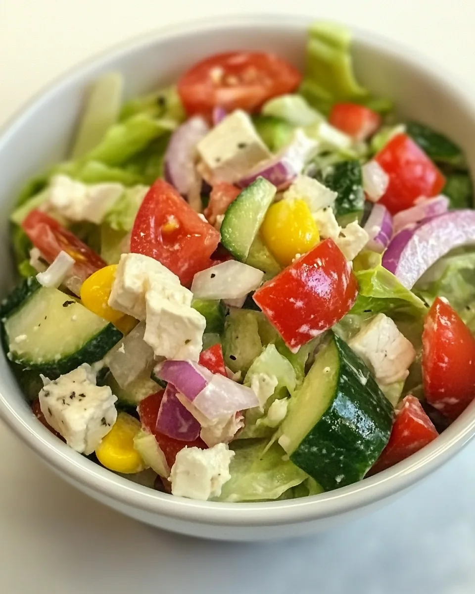 Kitchen Sink Chopped Salad