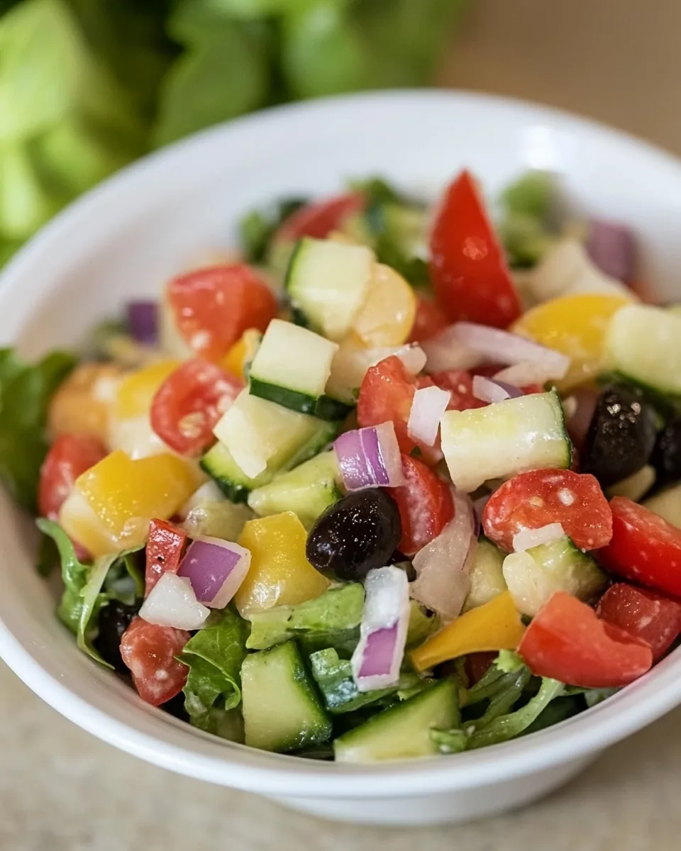Kitchen Sink Chopped Salad
