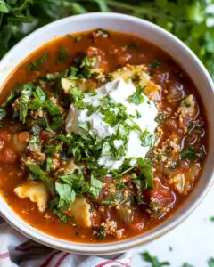 Lasagna Soup