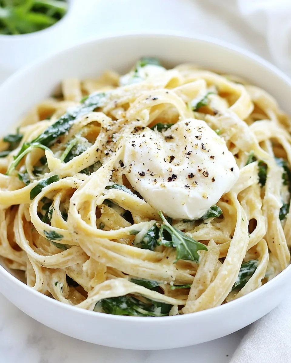 Lemon Arugula Pasta