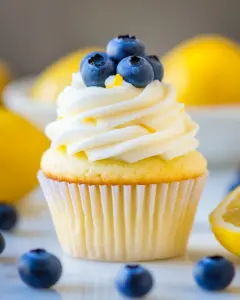 Lemon Blueberry Cupcakes