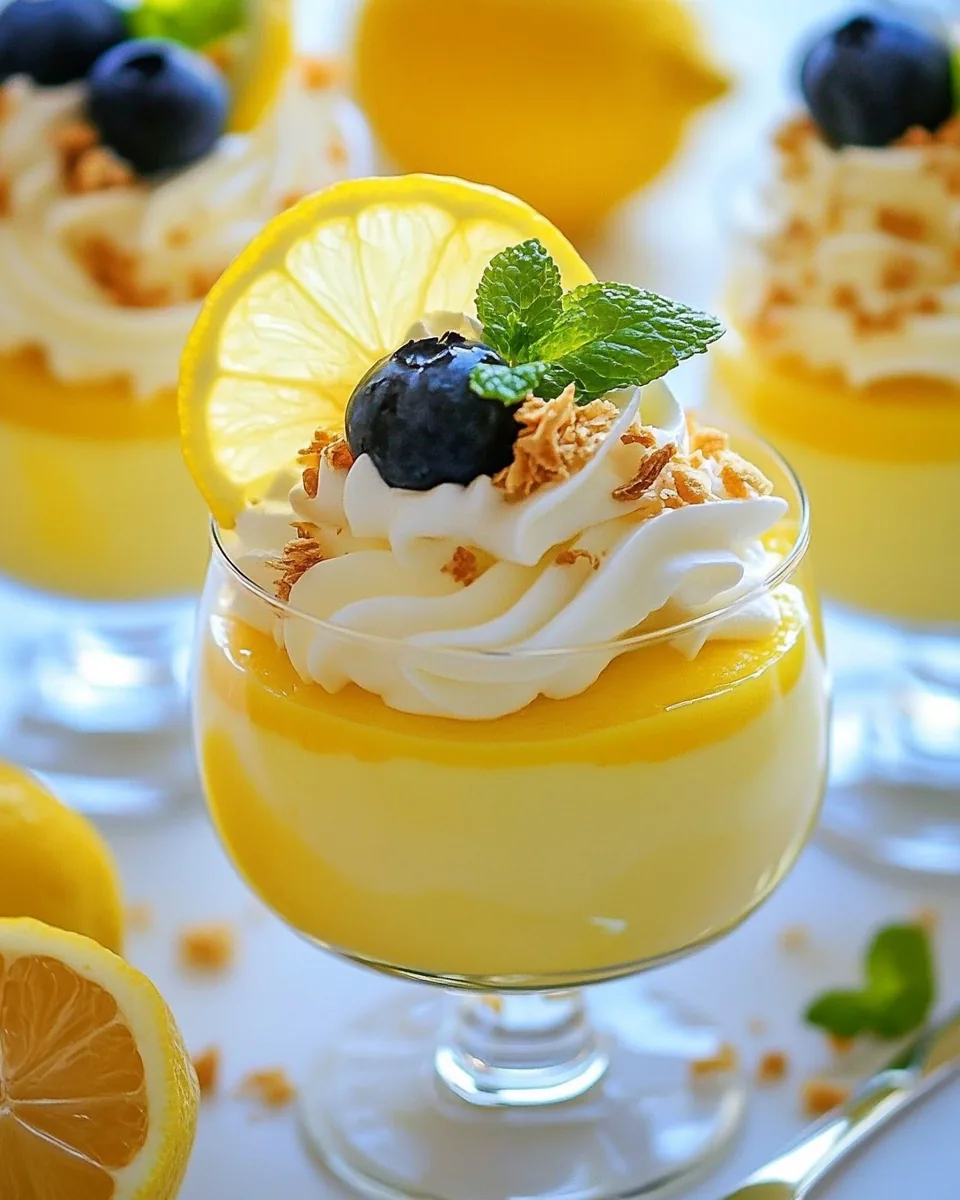 Lemon Cheesecake Mousse