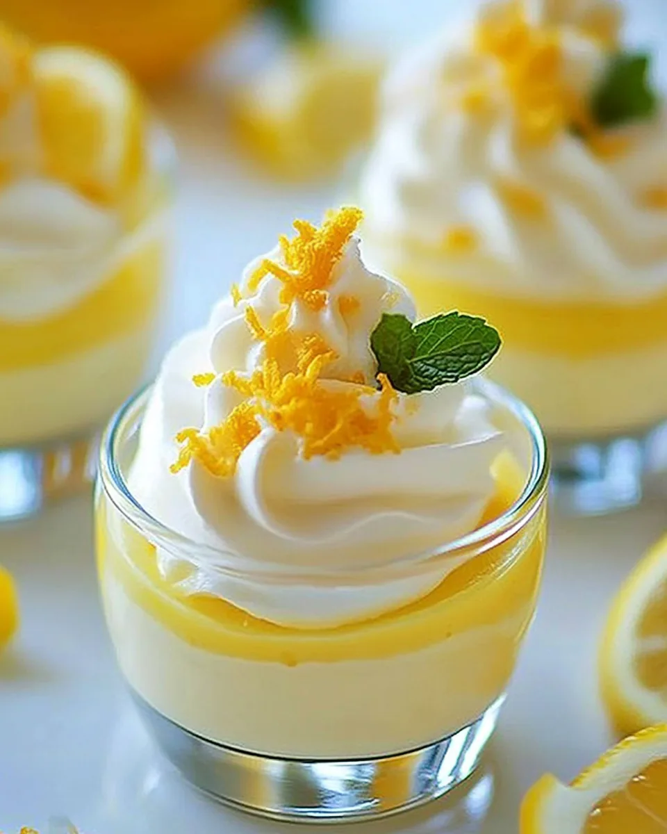 Lemon Cheesecake Mousse