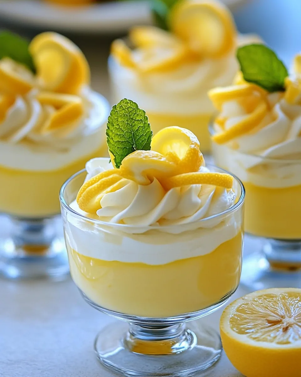 Lemon Cheesecake Mousse