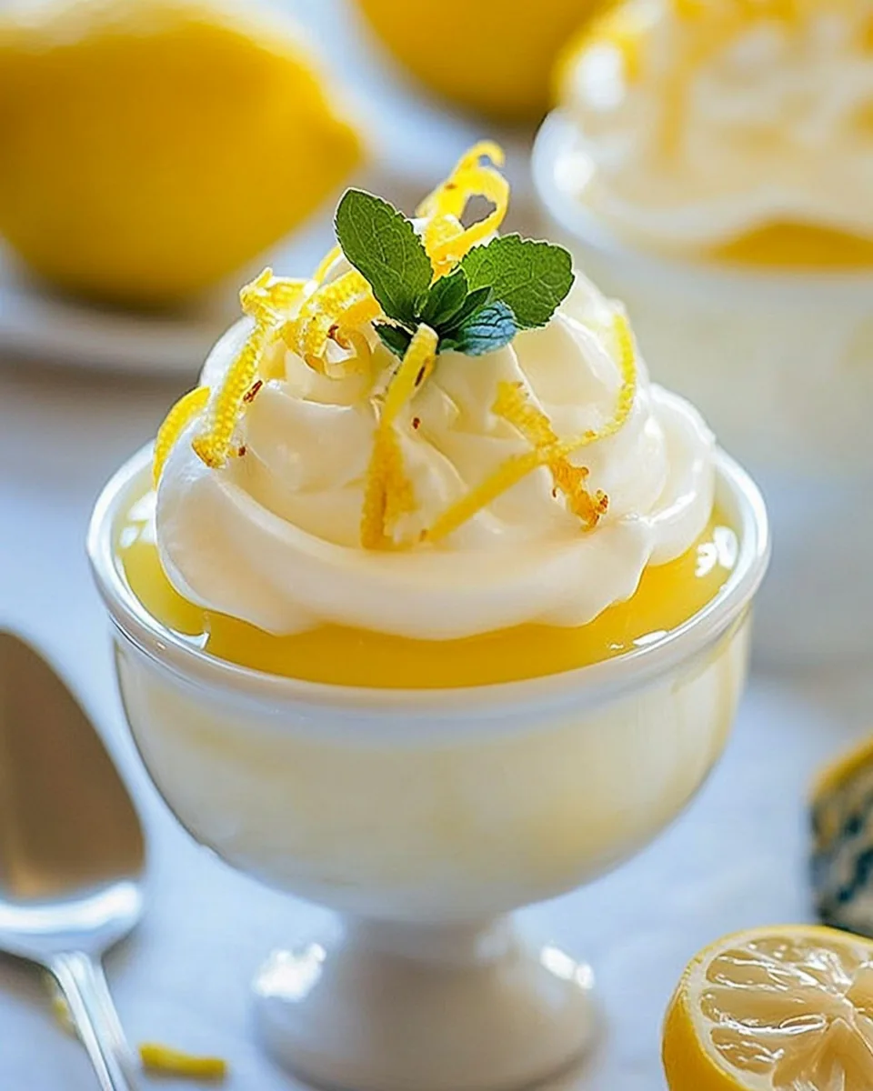 Lemon Cheesecake Mousse