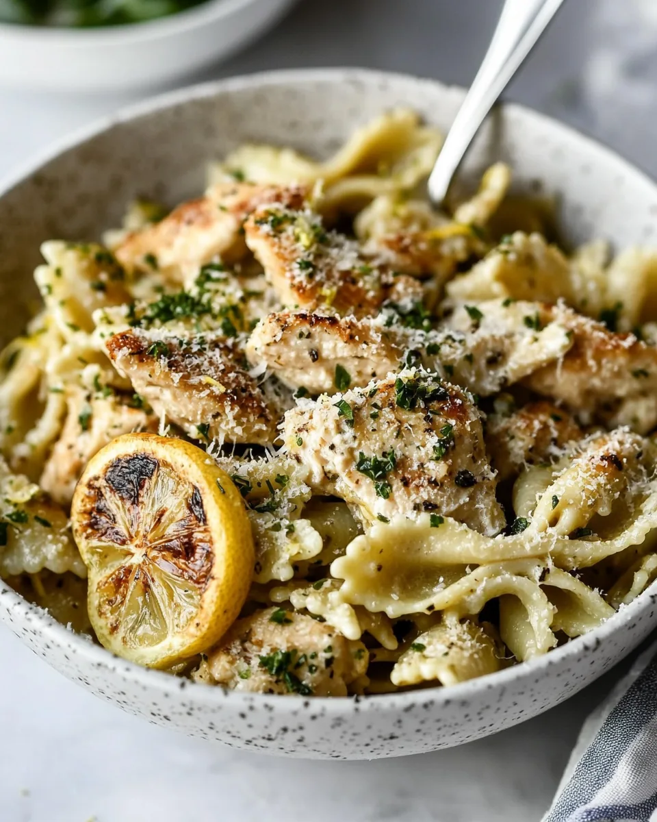 Lemon Chicken Pasta