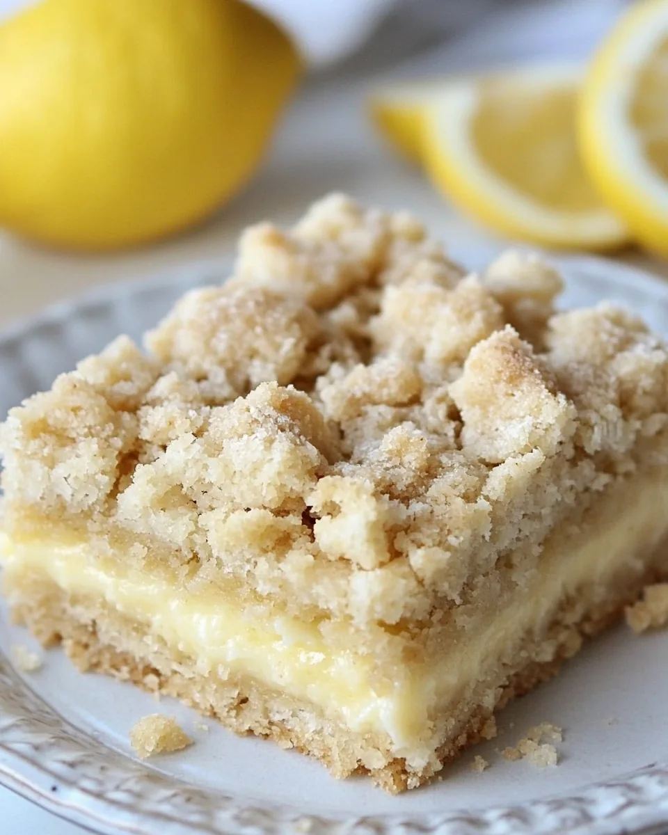 Lemon Crumb Bars