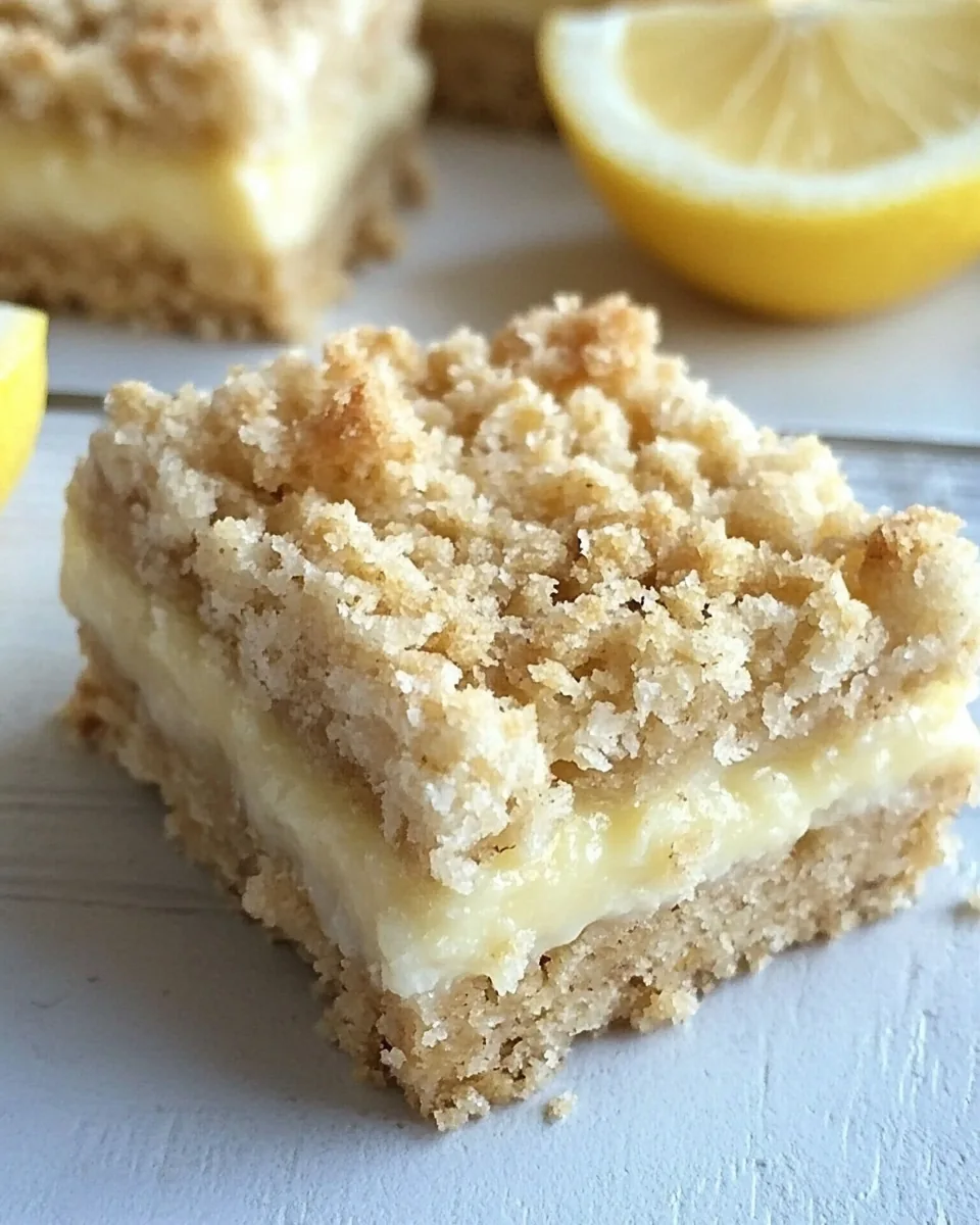 Lemon Crumb Bars