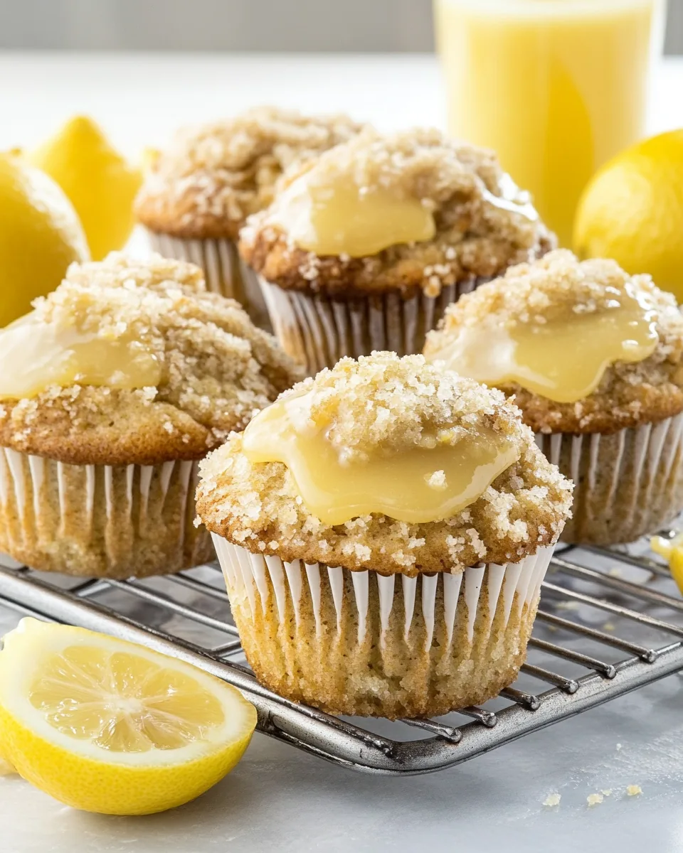 Lemon Curd Muffins