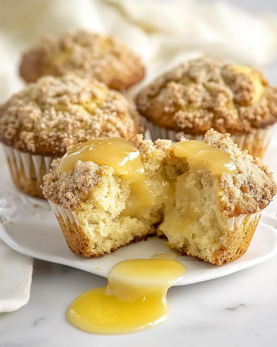 Lemon Curd Muffins