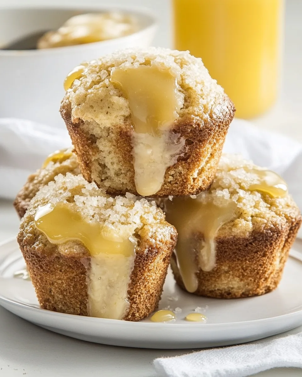 Lemon Curd Muffins