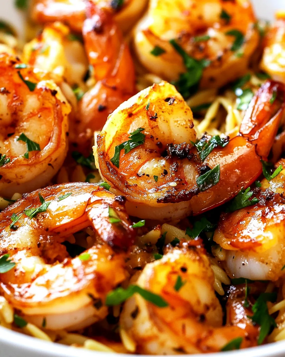Lemon Garlic Shrimp