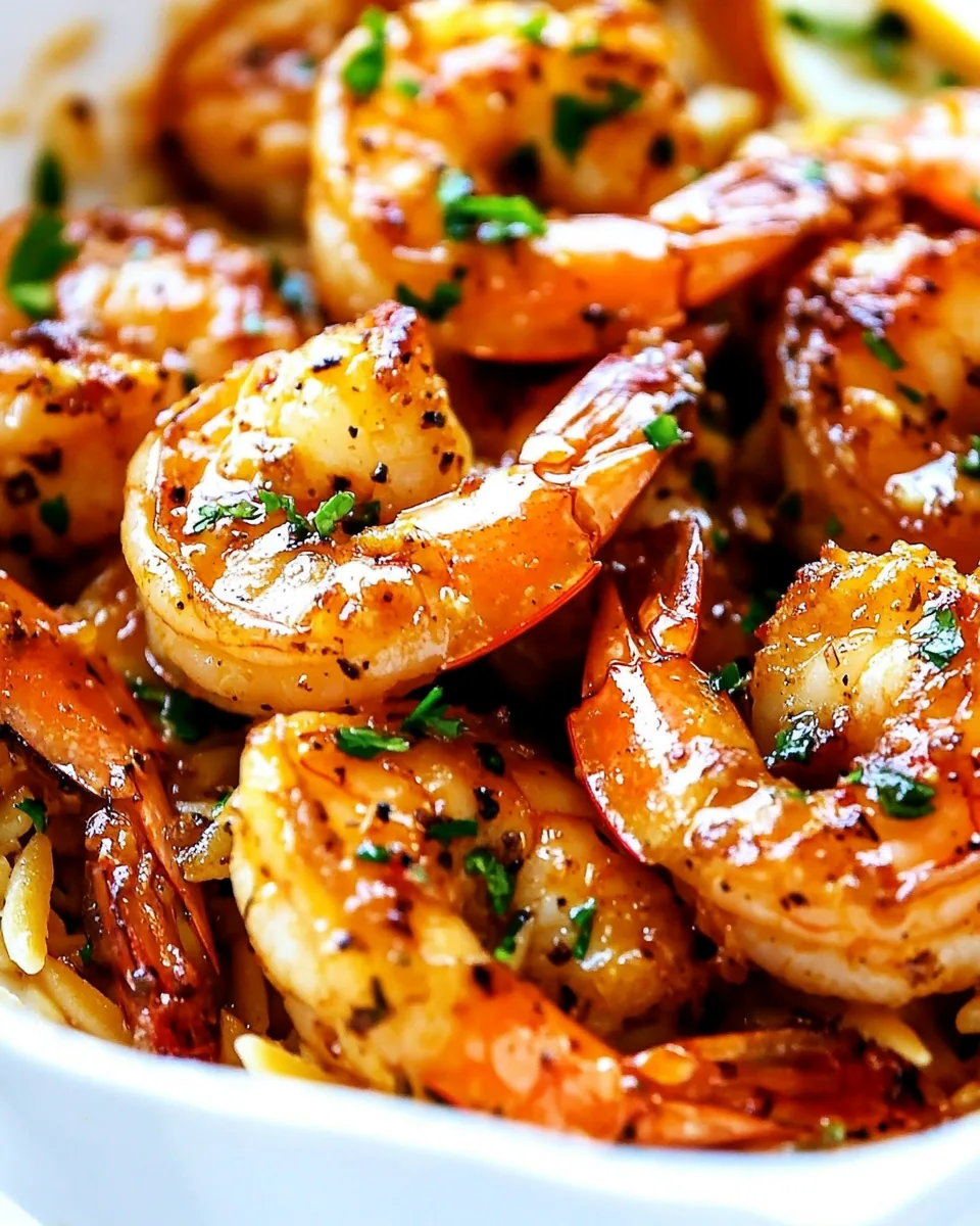 Lemon Garlic Shrimp