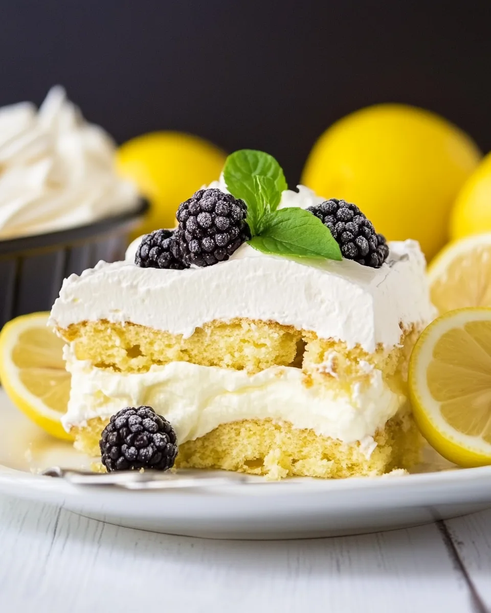 Lemon Icebox Cake