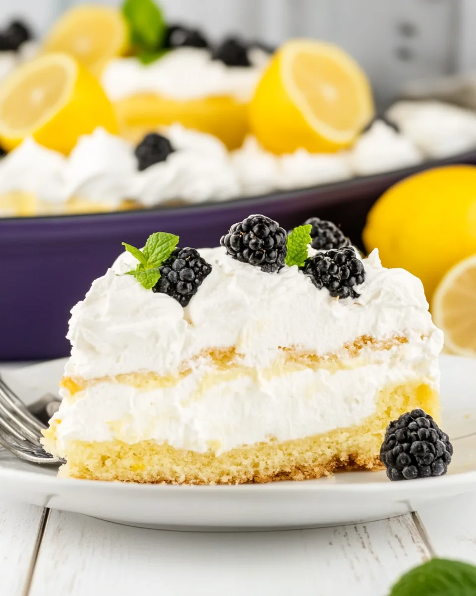 Lemon Icebox Cake