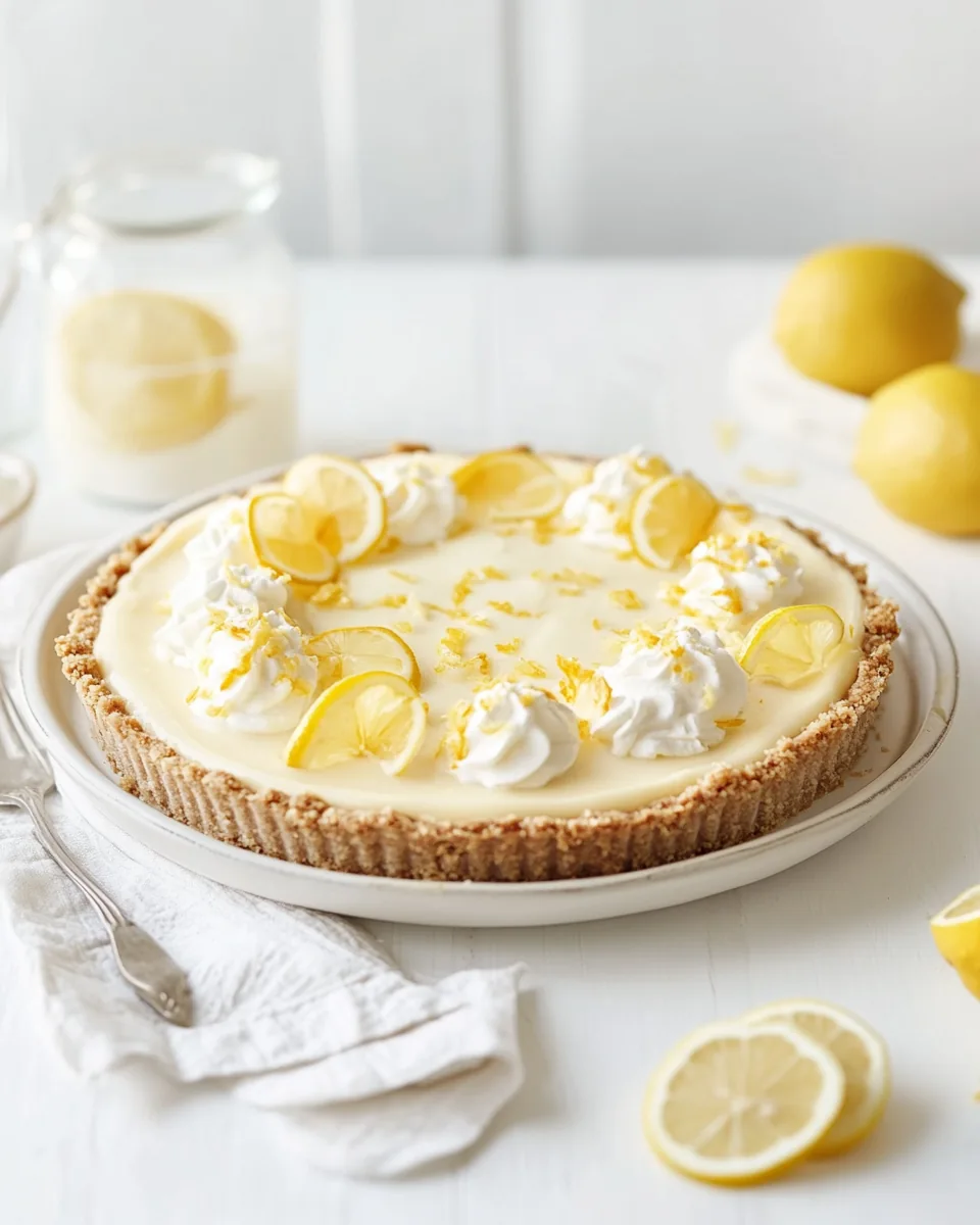 Lemon Icebox Pie