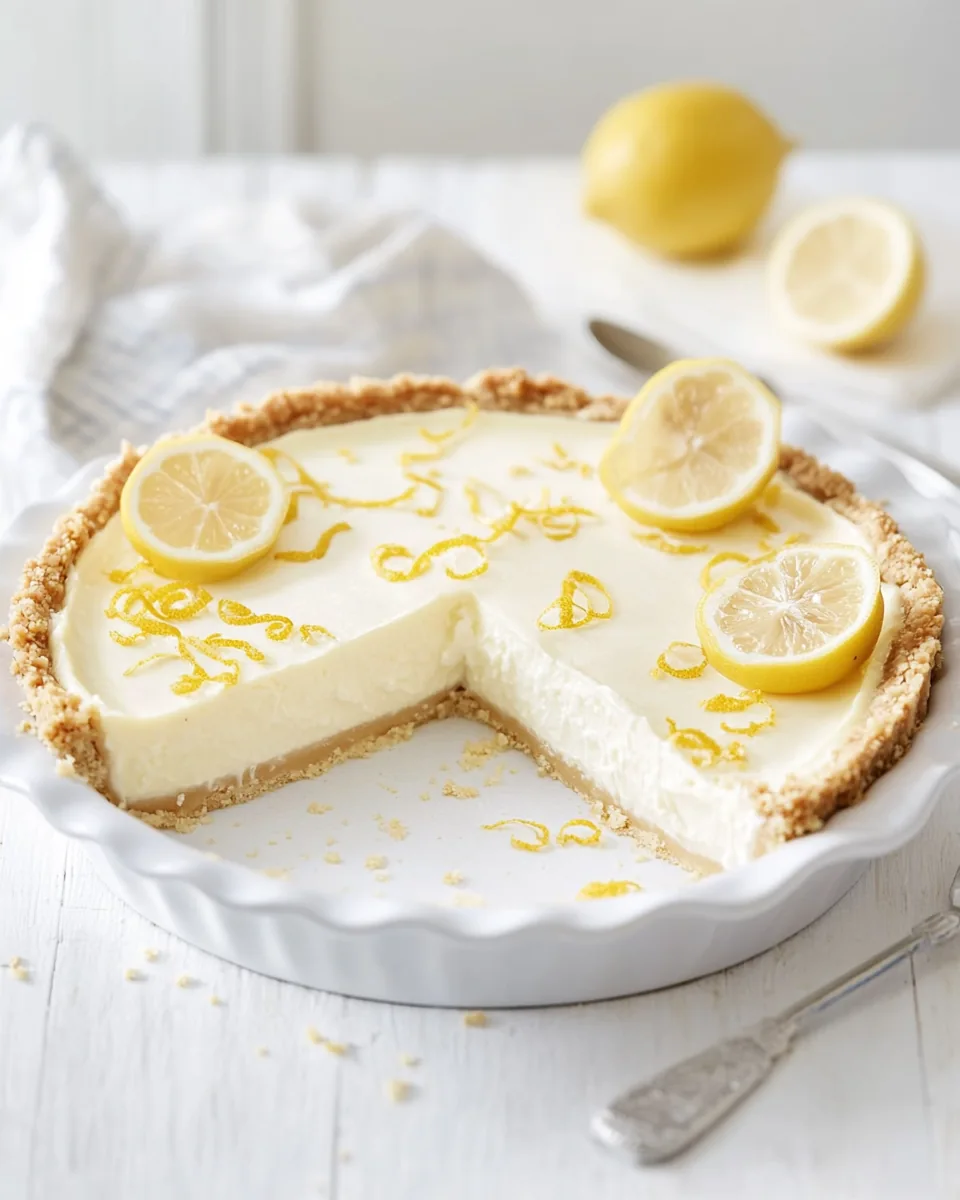 Lemon Icebox Pie