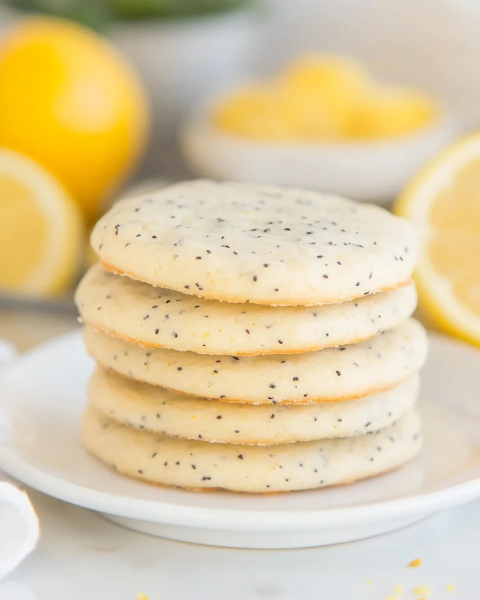 Lemon Poppy Seed Cookies