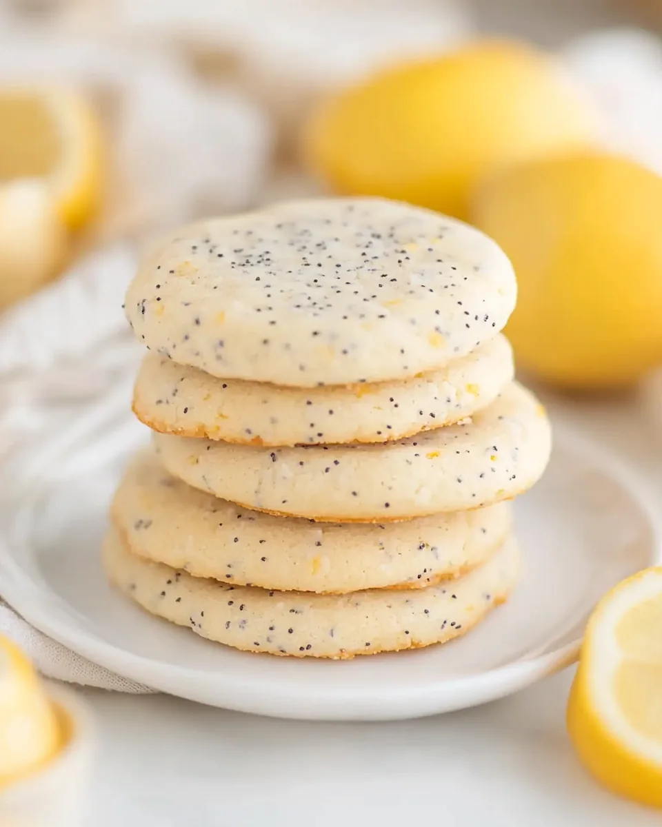 Lemon Poppy Seed Cookies