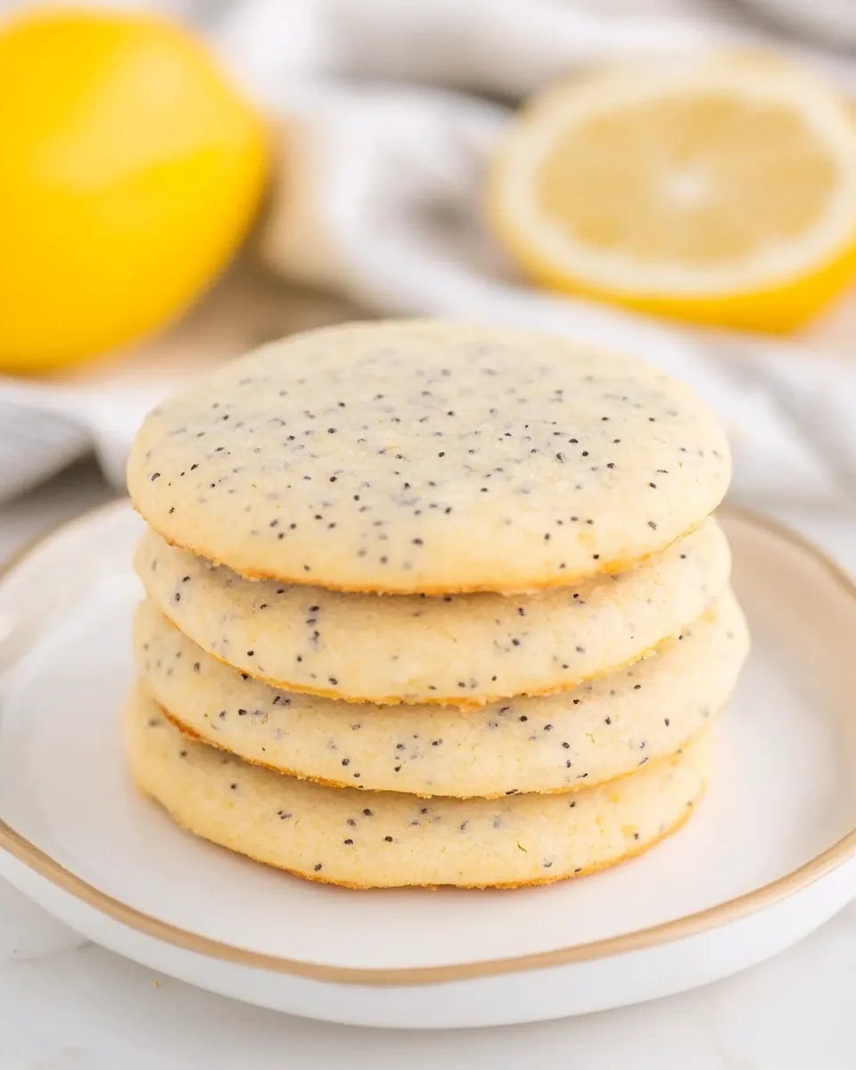 Lemon Poppy Seed Cookies