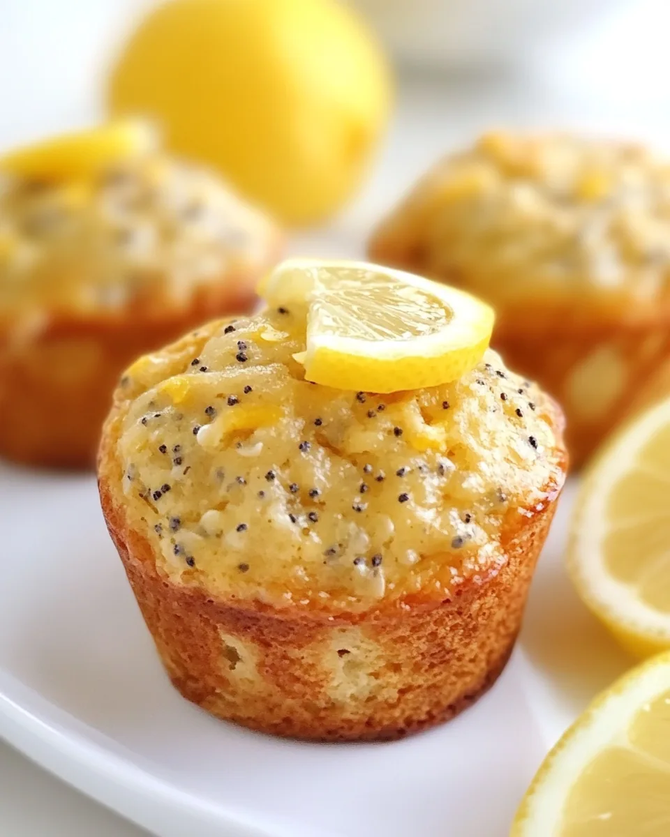 Lemon Poppy Seed Muffins