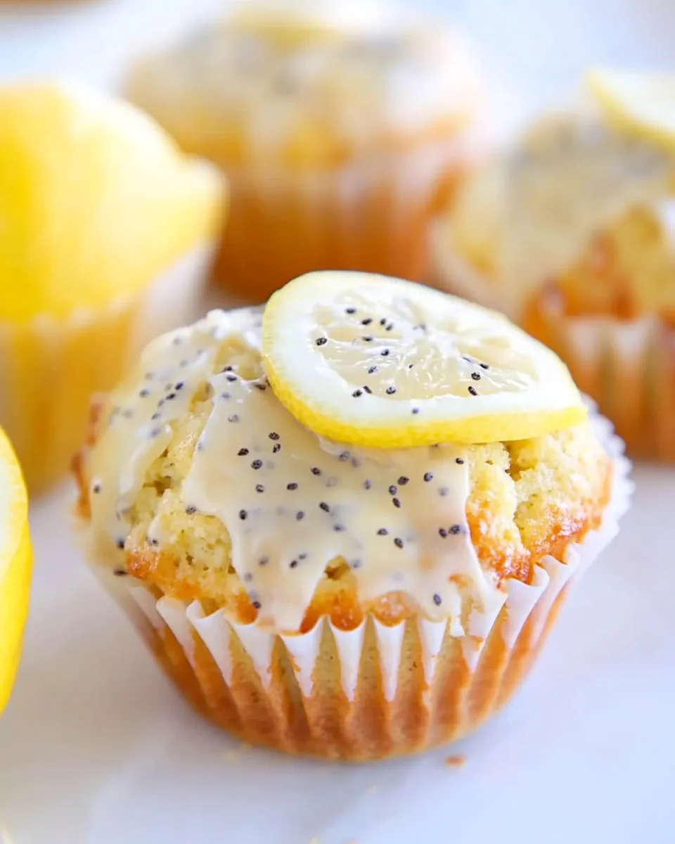 Lemon Poppy Seed Muffins