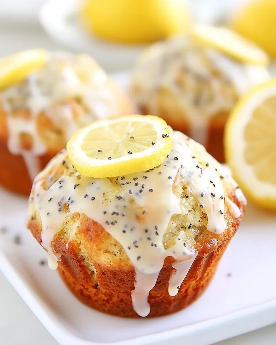 Lemon Poppy Seed Muffins