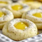 Lemon Poppyseed Thumbprint Cookies