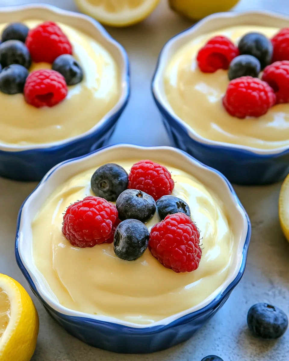 Lemon Posset