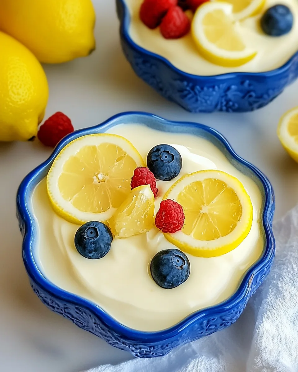 Lemon Posset
