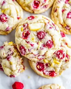 Lemon Raspberry Cookies