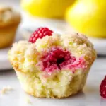 Lemon Raspberry Crumb Muffins