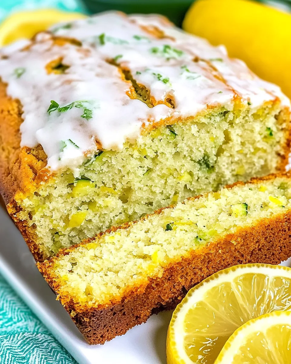 Lemon Zucchini Bread