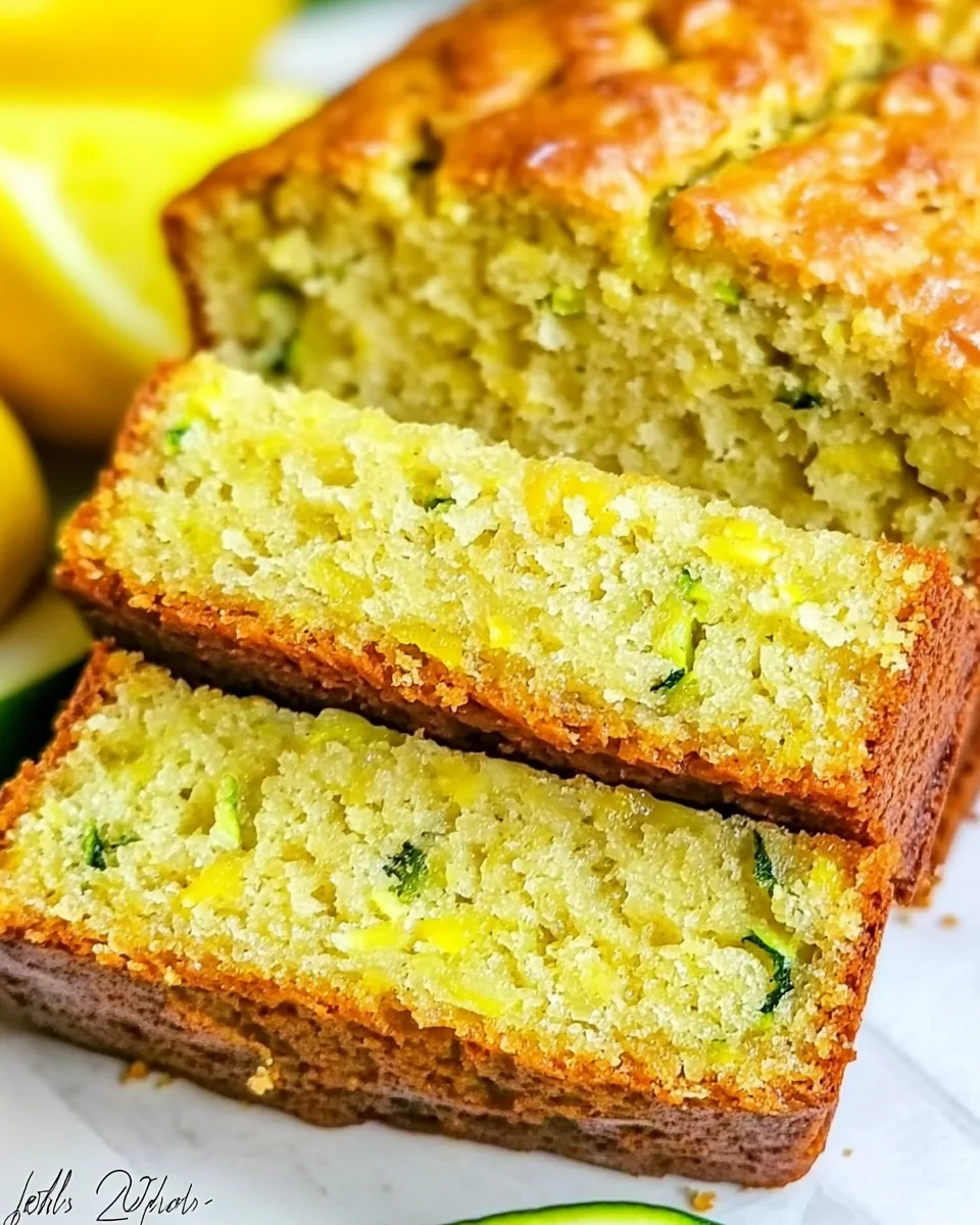 Lemon Zucchini Bread