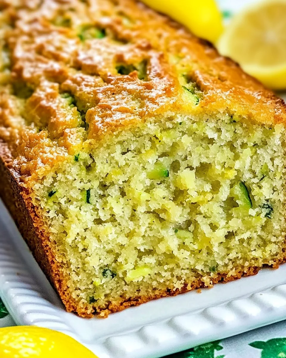 Lemon Zucchini Bread