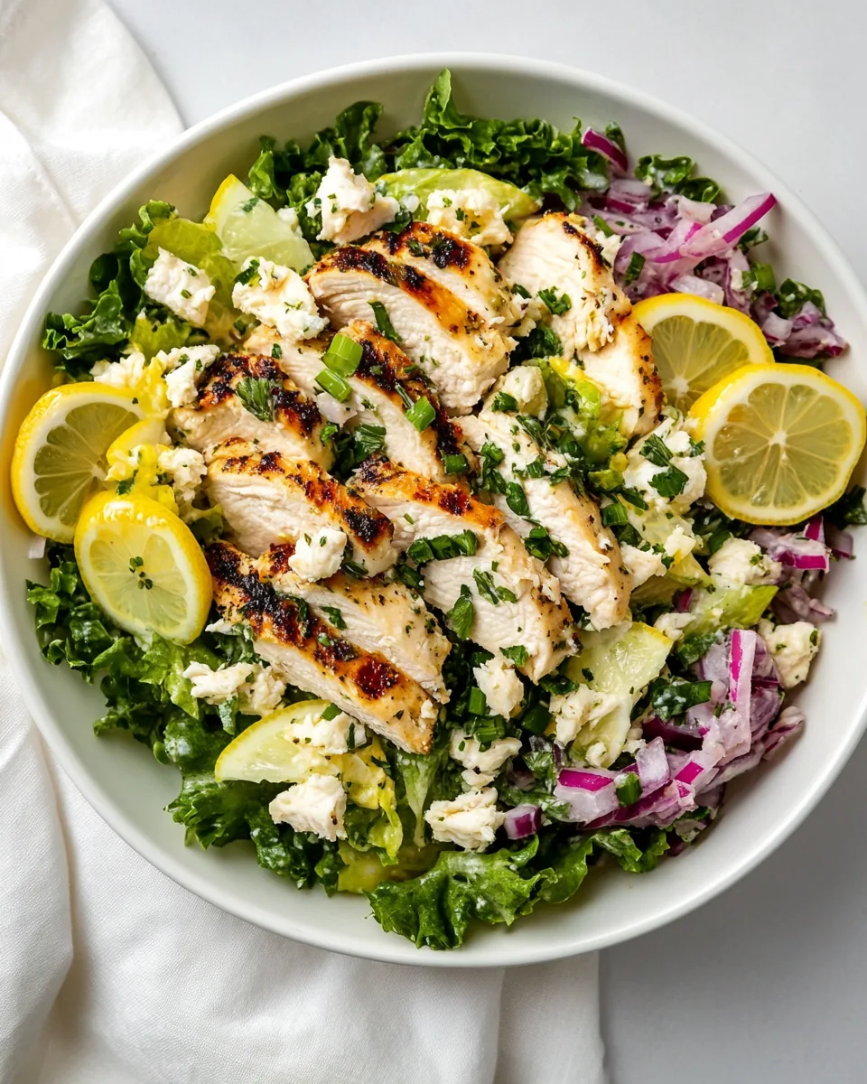 Lemon Thyme Chicken Salad