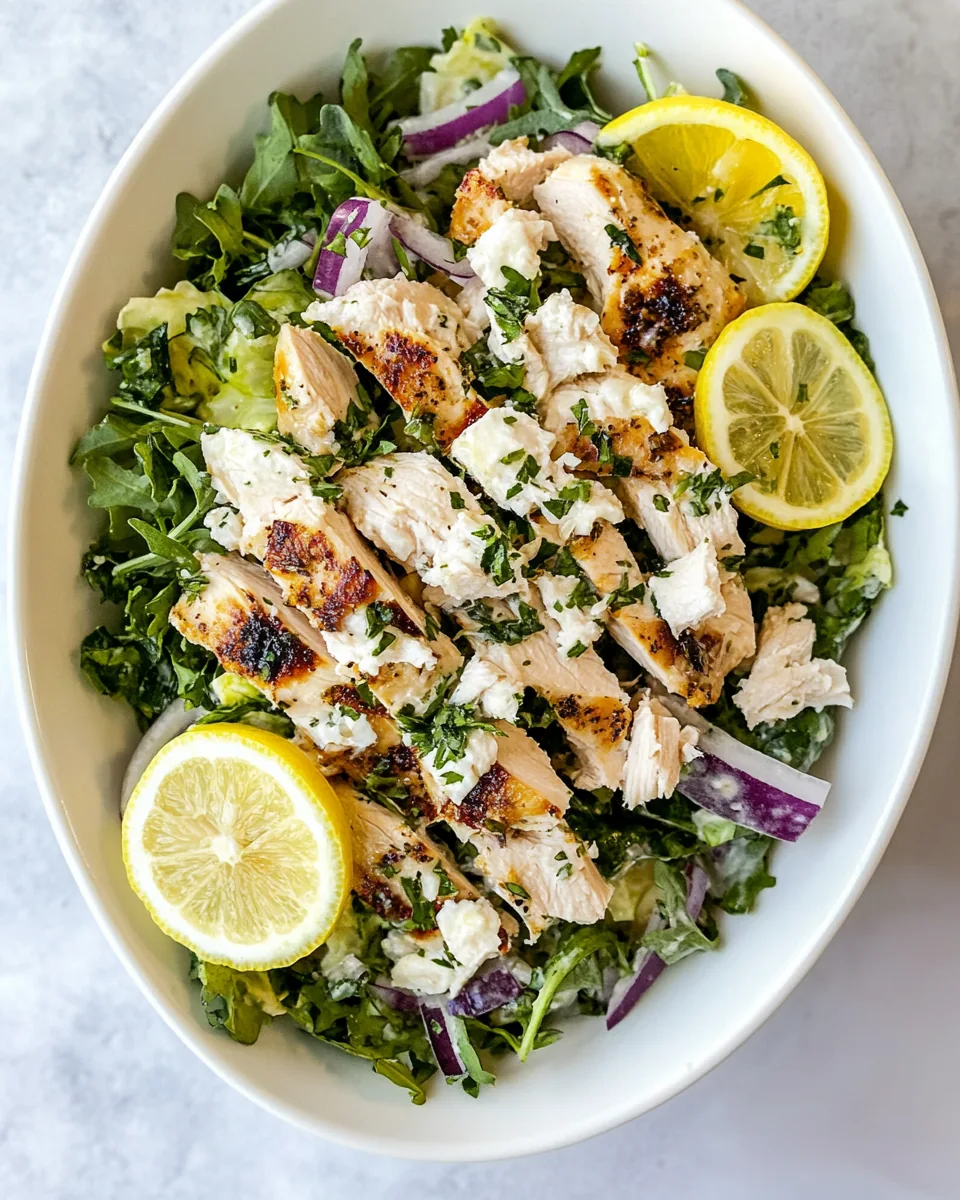 Lemon Thyme Chicken Salad