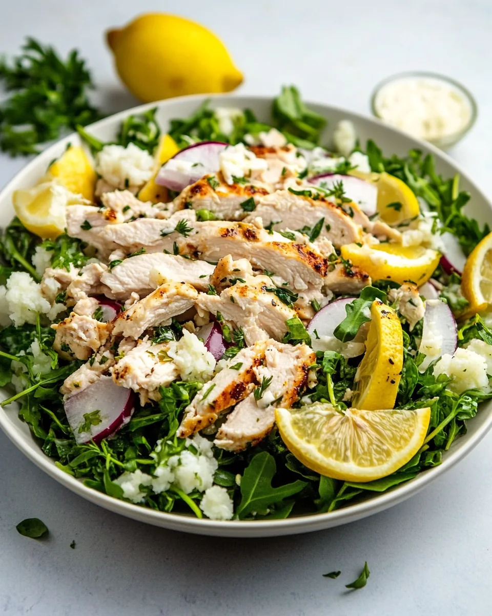 Lemon Thyme Chicken Salad