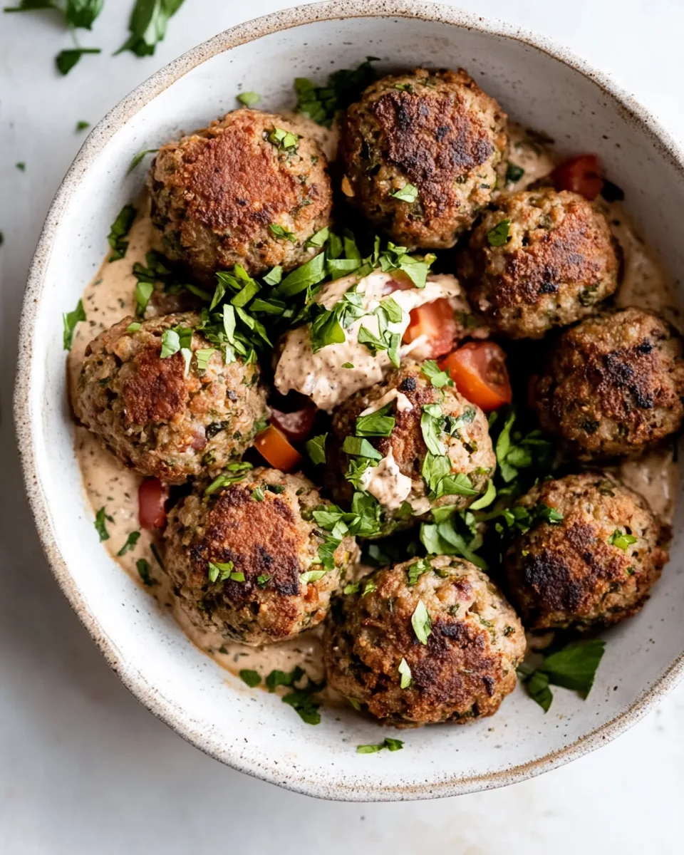 Lemony Oregano Vegan Meatballs