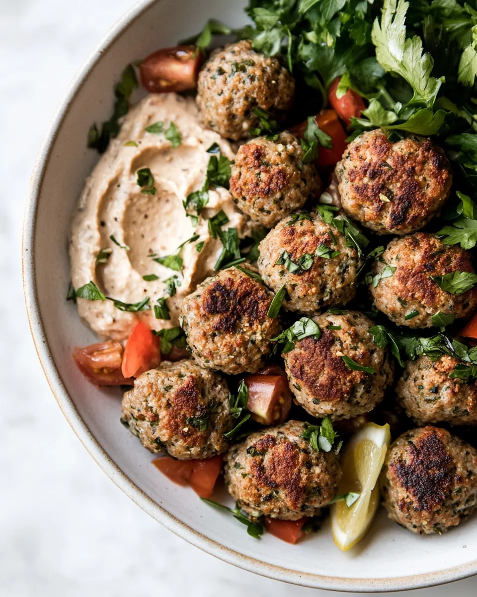 Lemony Oregano Vegan Meatballs