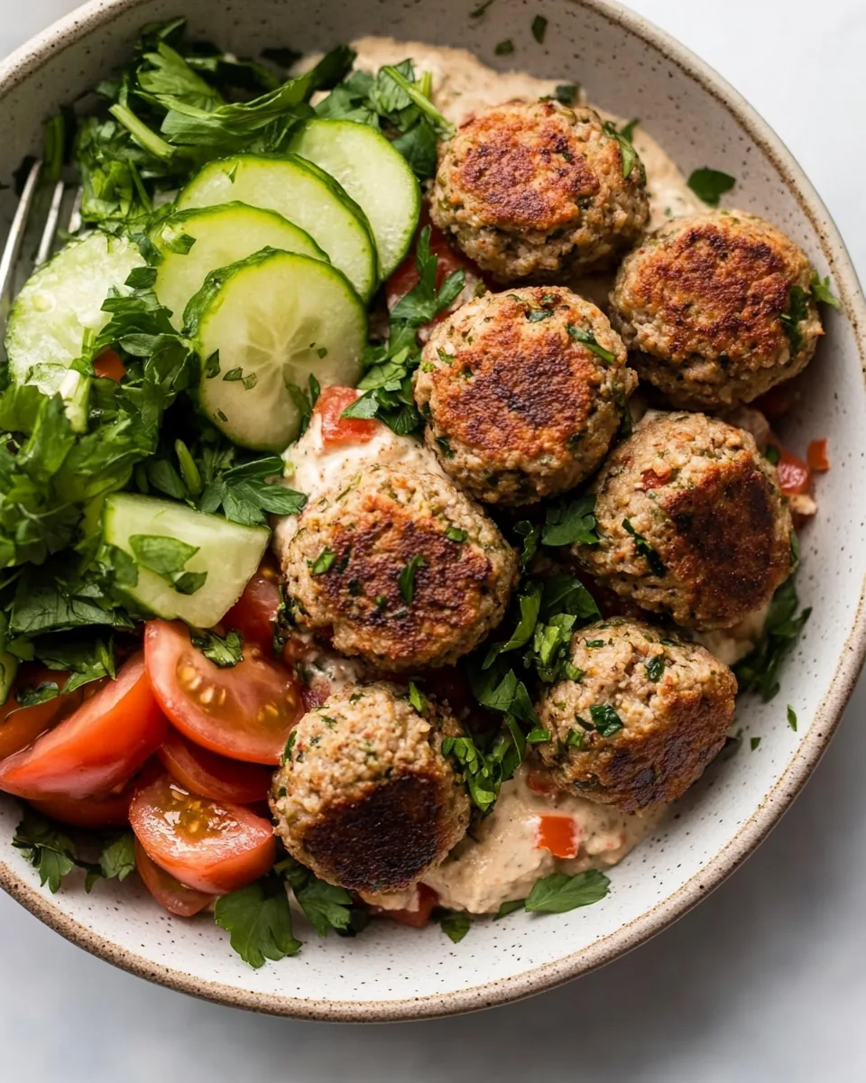 Lemony Oregano Vegan Meatballs